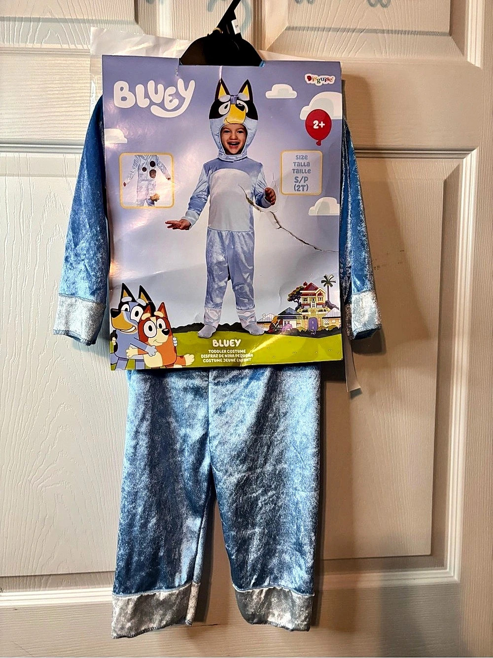 Rubie's Bluey Child Costume Bluey Costume Size 2T NWT